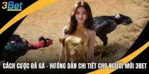 Cách Cược Đá Gà - Hướng Dẫn Chi Tiết Cho Người Mới 3BET